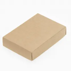 6 Choc Natural Kraft Folding Lid